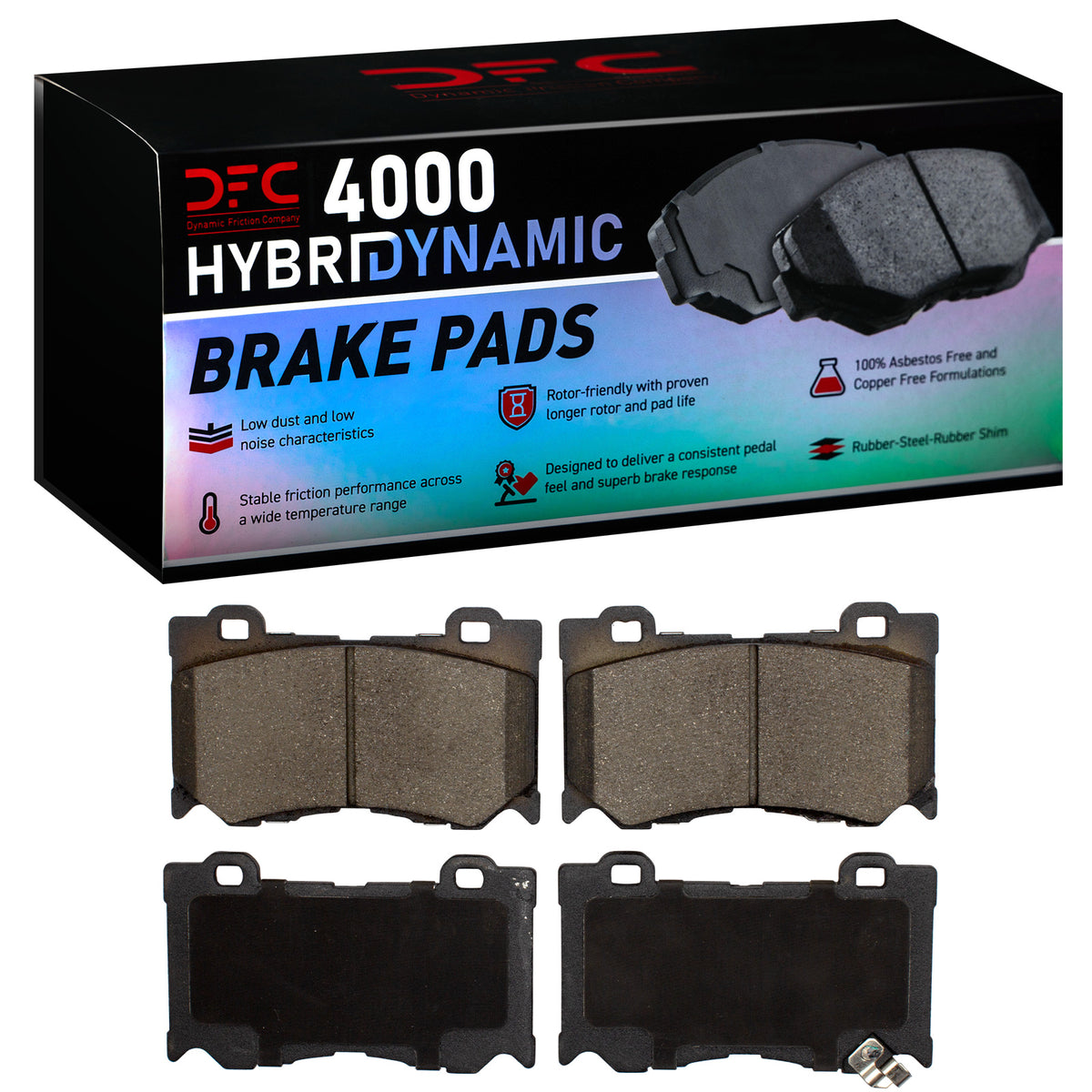 4000-1346-00 DFC 4000 HybriDynamic Brake Pads
