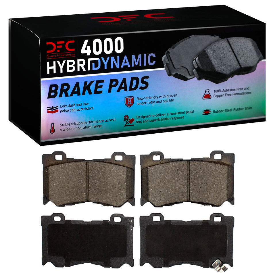 4000-1346-00 DFC 4000 HybriDynamic Brake Pads