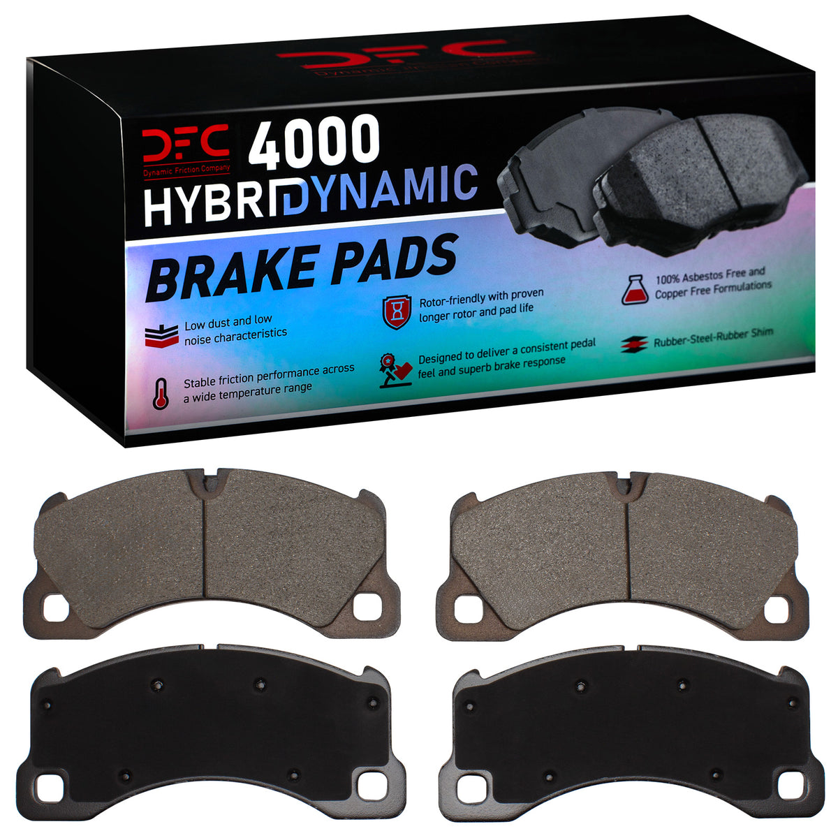 4000-1349-00 DFC 4000 HybriDynamic Brake Pads