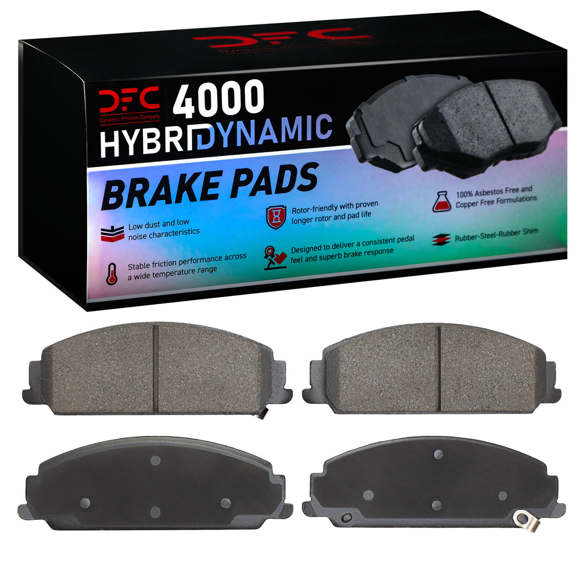 4000-1351-00 DFC 4000 HybriDynamic Brake Pads