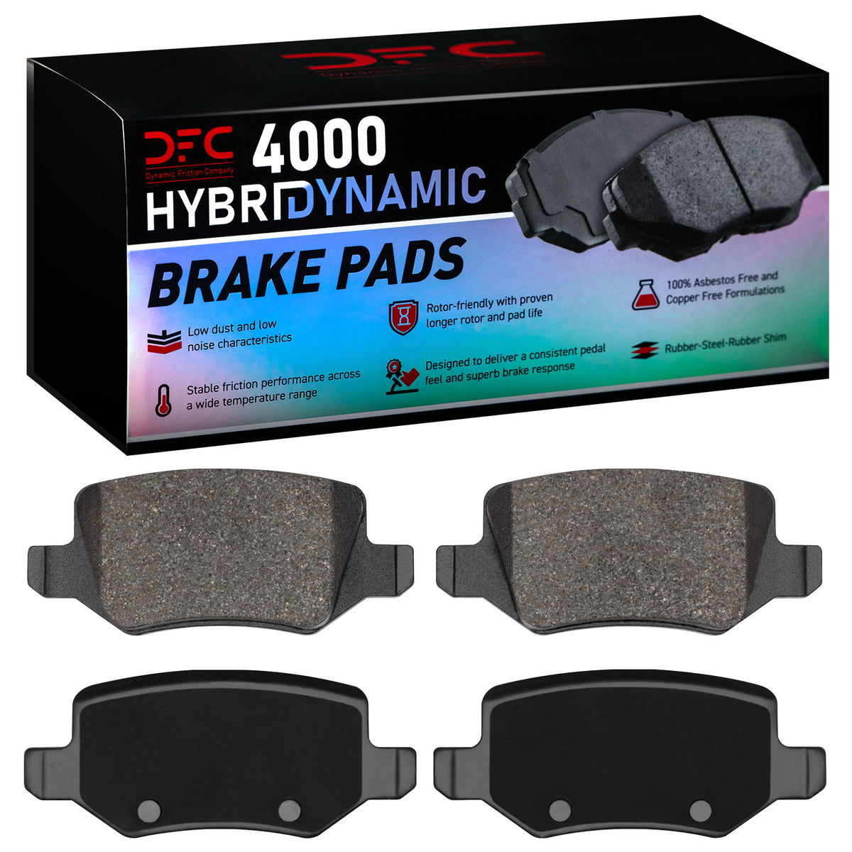 4000-1358-00 DFC 4000 HybriDynamic Brake Pads