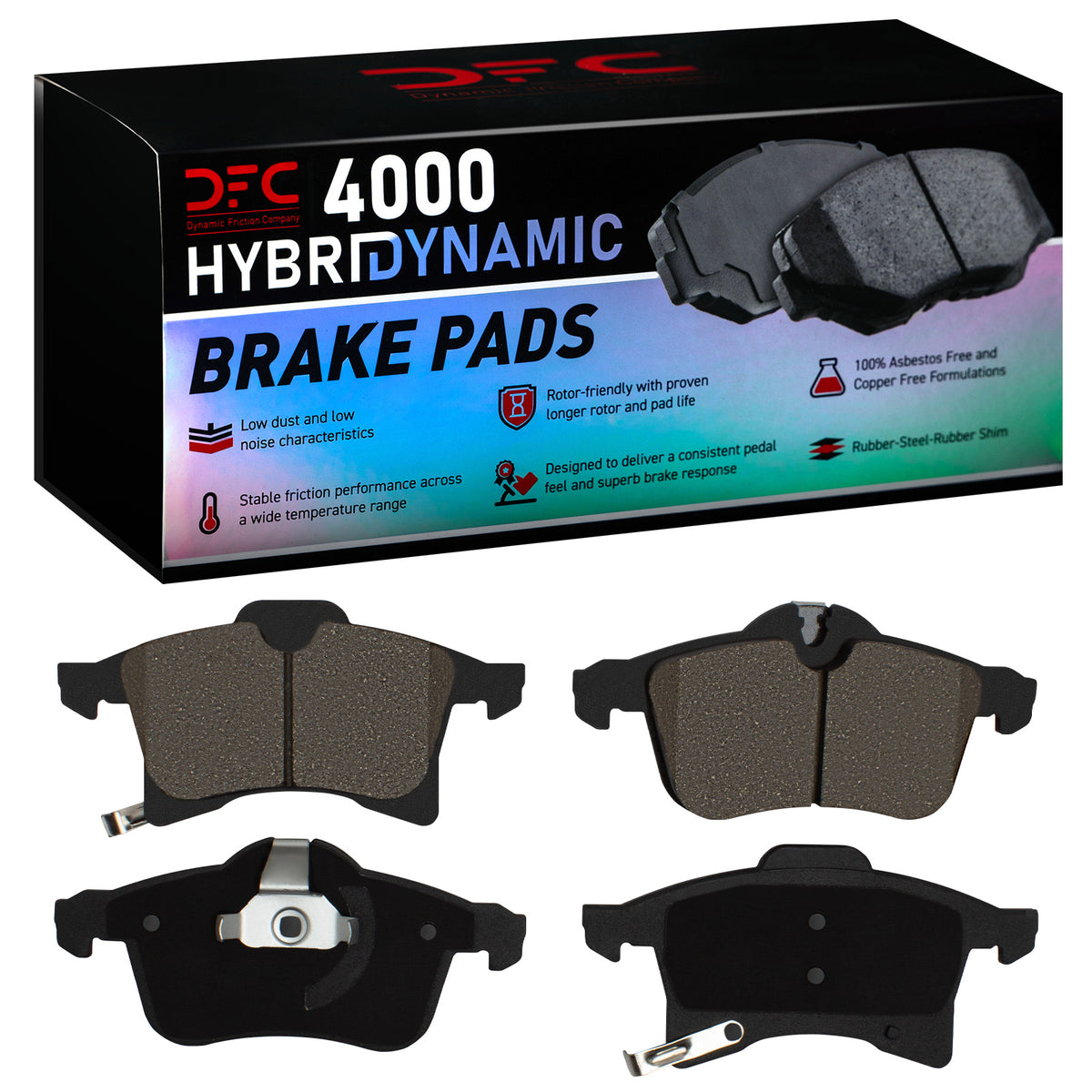 4000-1361-00 DFC 4000 HybriDynamic Brake Pads