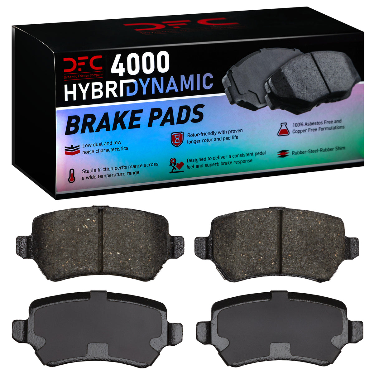 4000-1362-00 DFC 4000 HybriDynamic Brake Pads