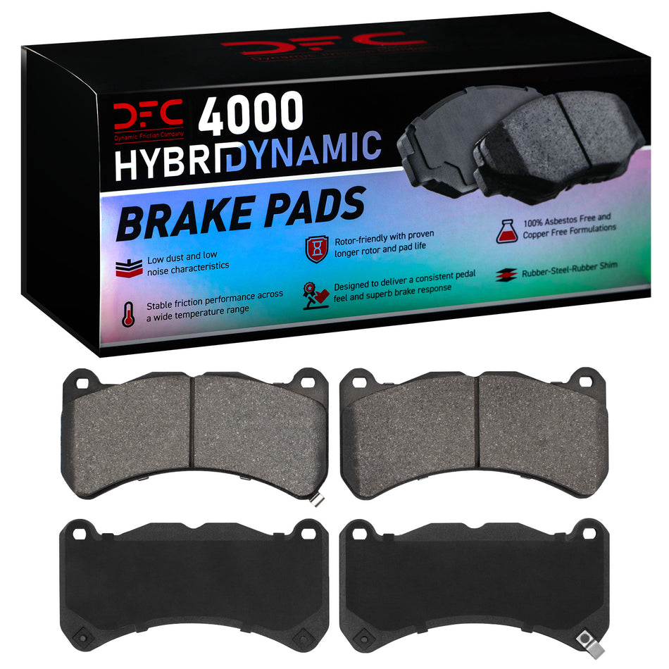 4000-1365-00 DFC 4000 HybriDynamic Brake Pads
