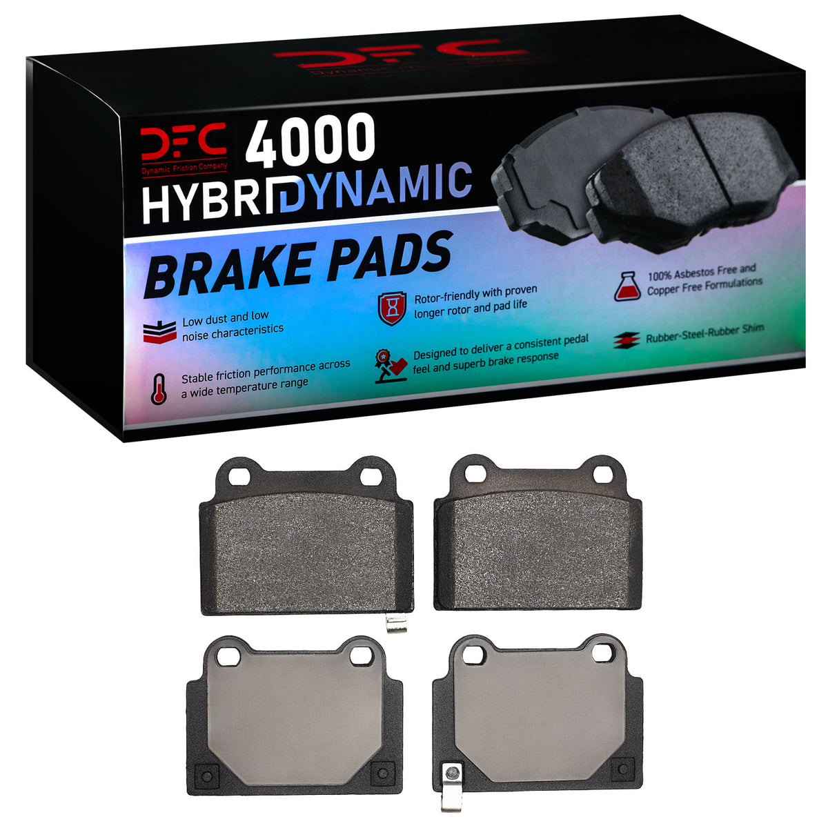 4000-1368-00 DFC 4000 HybriDynamic Brake Pads