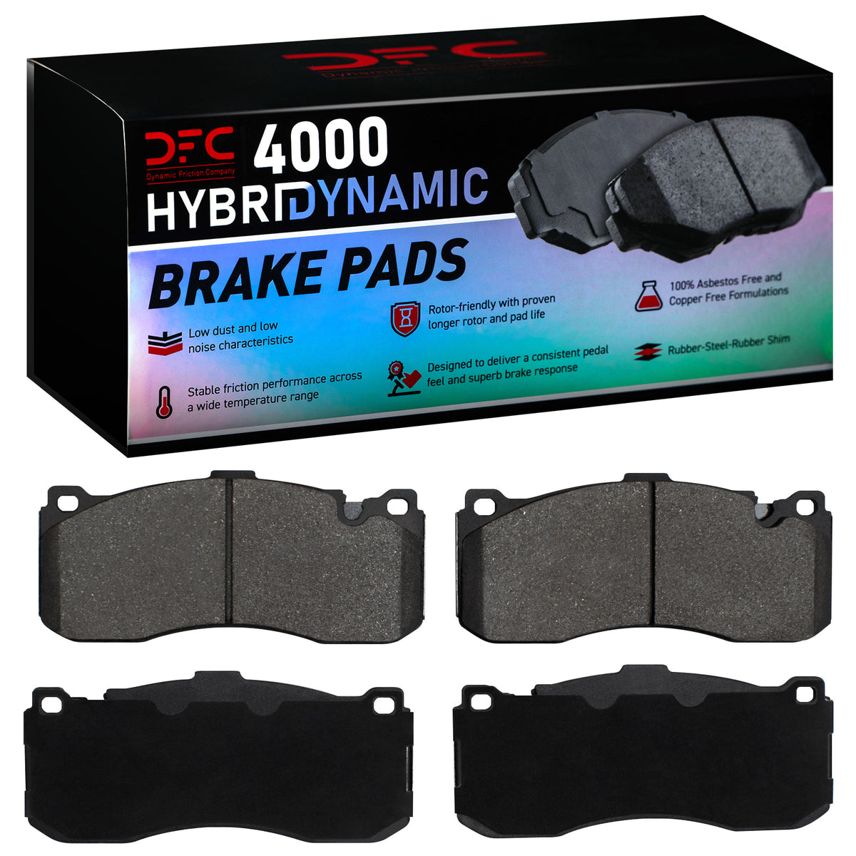 4000-1371-00 DFC 4000 HybriDynamic Brake Pads