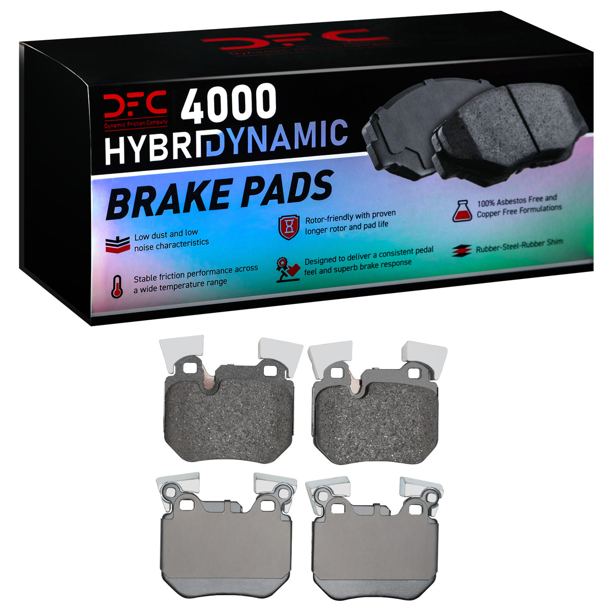 4000-1372-00 DFC 4000 HybriDynamic Brake Pads