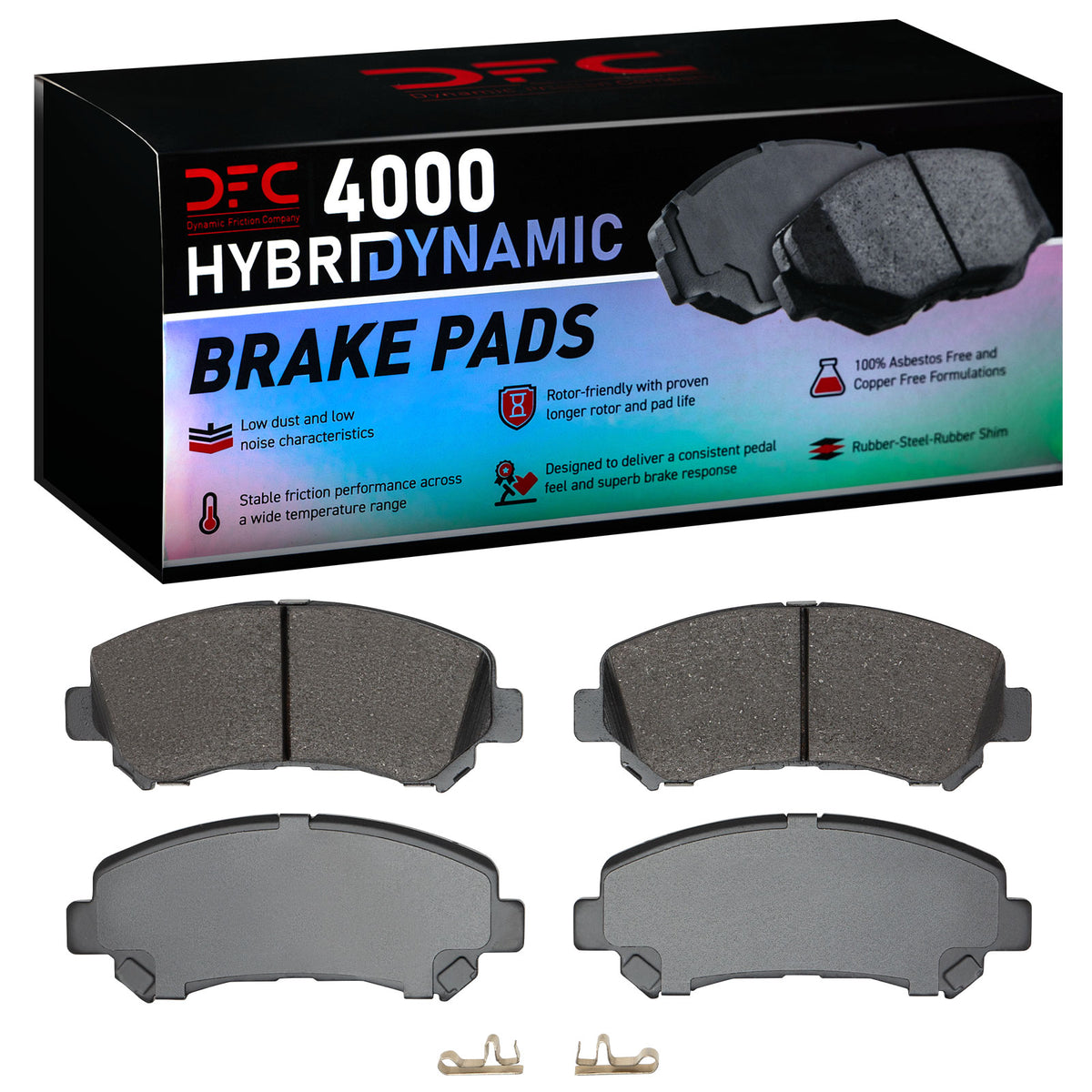4000-1374-00 DFC 4000 HybriDynamic Brake Pads