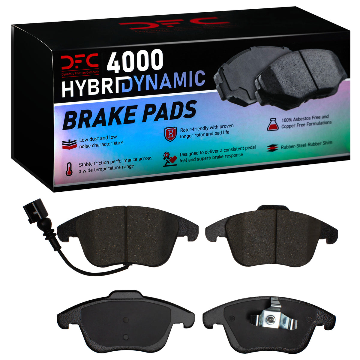 4000-1375-00 DFC 4000 HybriDynamic Brake Pads