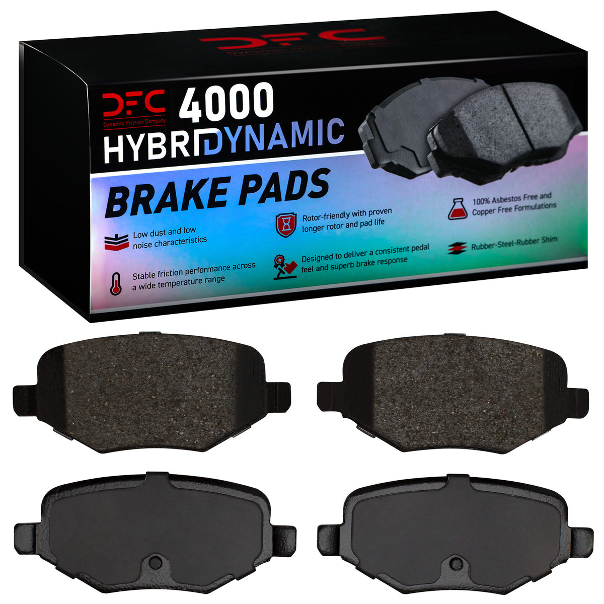 4000-1377-00 DFC 4000 HybriDynamic Brake Pads
