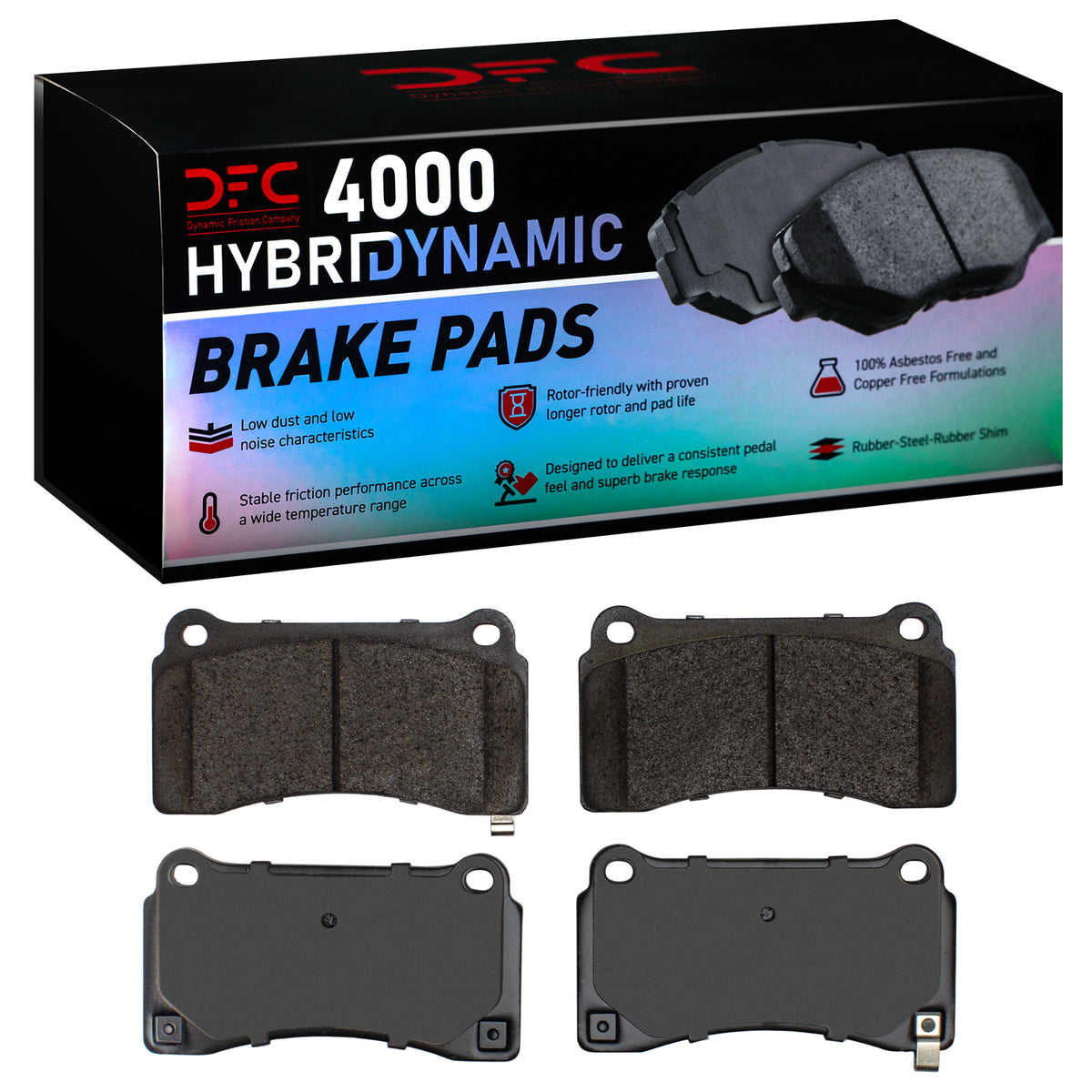 4000-1383-00 DFC 4000 HybriDynamic Brake Pads
