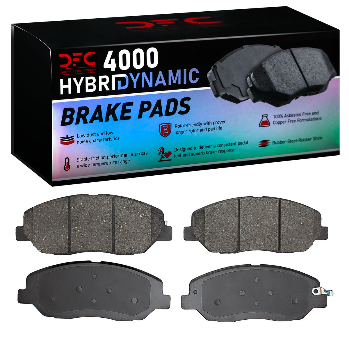 4000-1384-00 DFC 4000 HybriDynamic Brake Pads