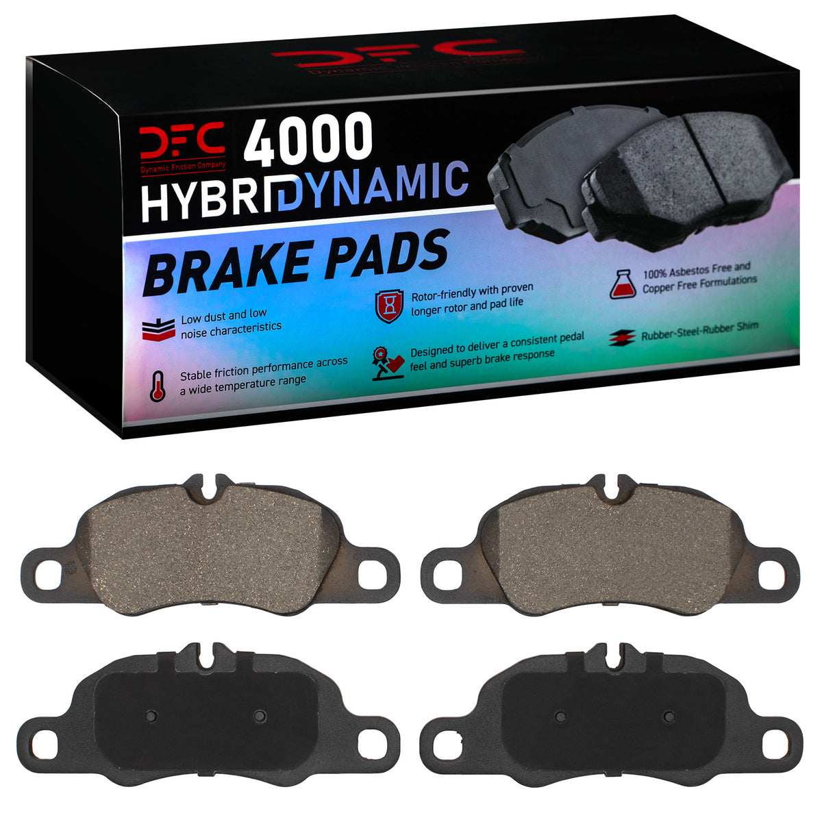 4000-1389-00 DFC 4000 HybriDynamic Brake Pads