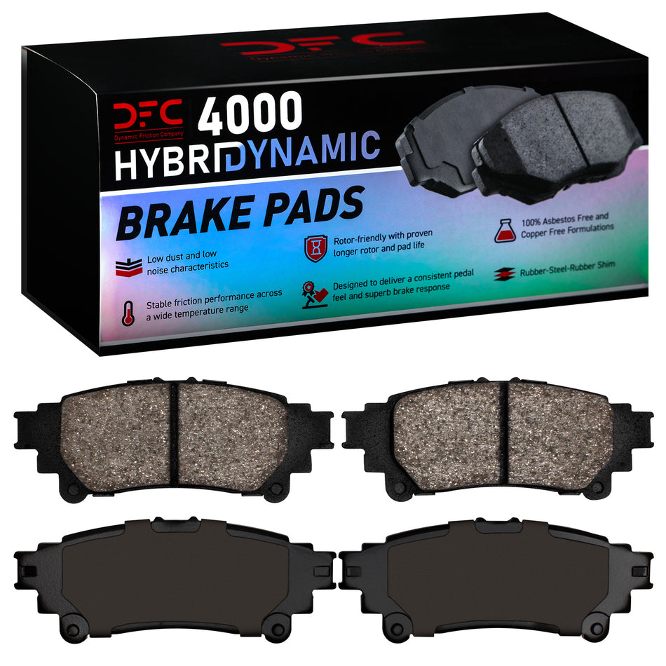 4000-1391-00 DFC 4000 HybriDynamic Brake Pads