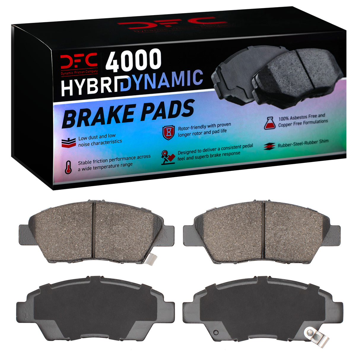 4000-1394-00 DFC 4000 HybriDynamic Brake Pads