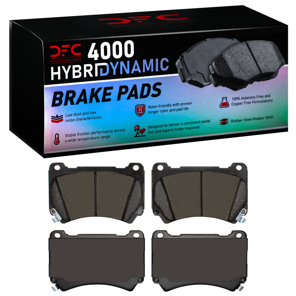 4000-1396-00 DFC 4000 HybriDynamic Brake Pads