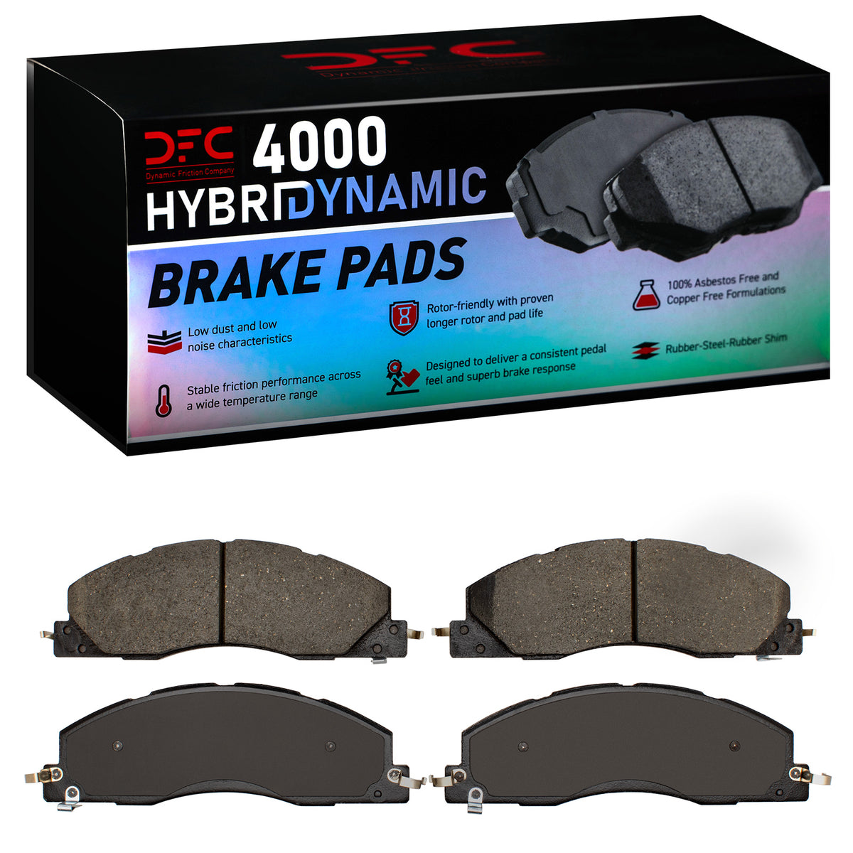4000-1399-00 DFC 4000 HybriDynamic Brake Pads