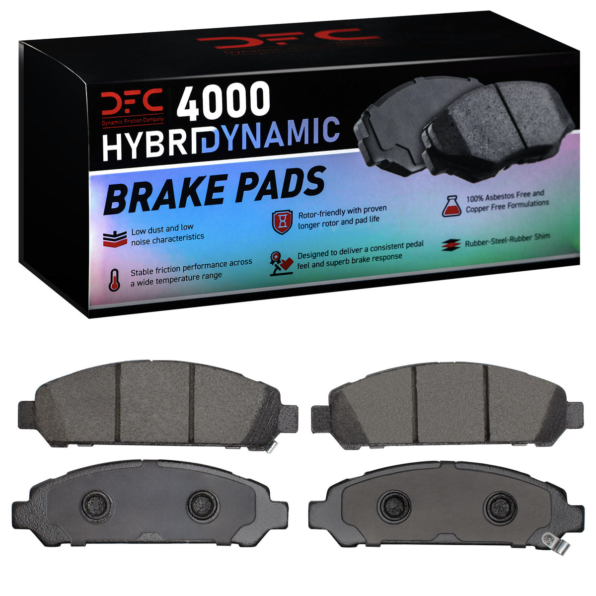 4000-1401-00 DFC 4000 HybriDynamic Brake Pads