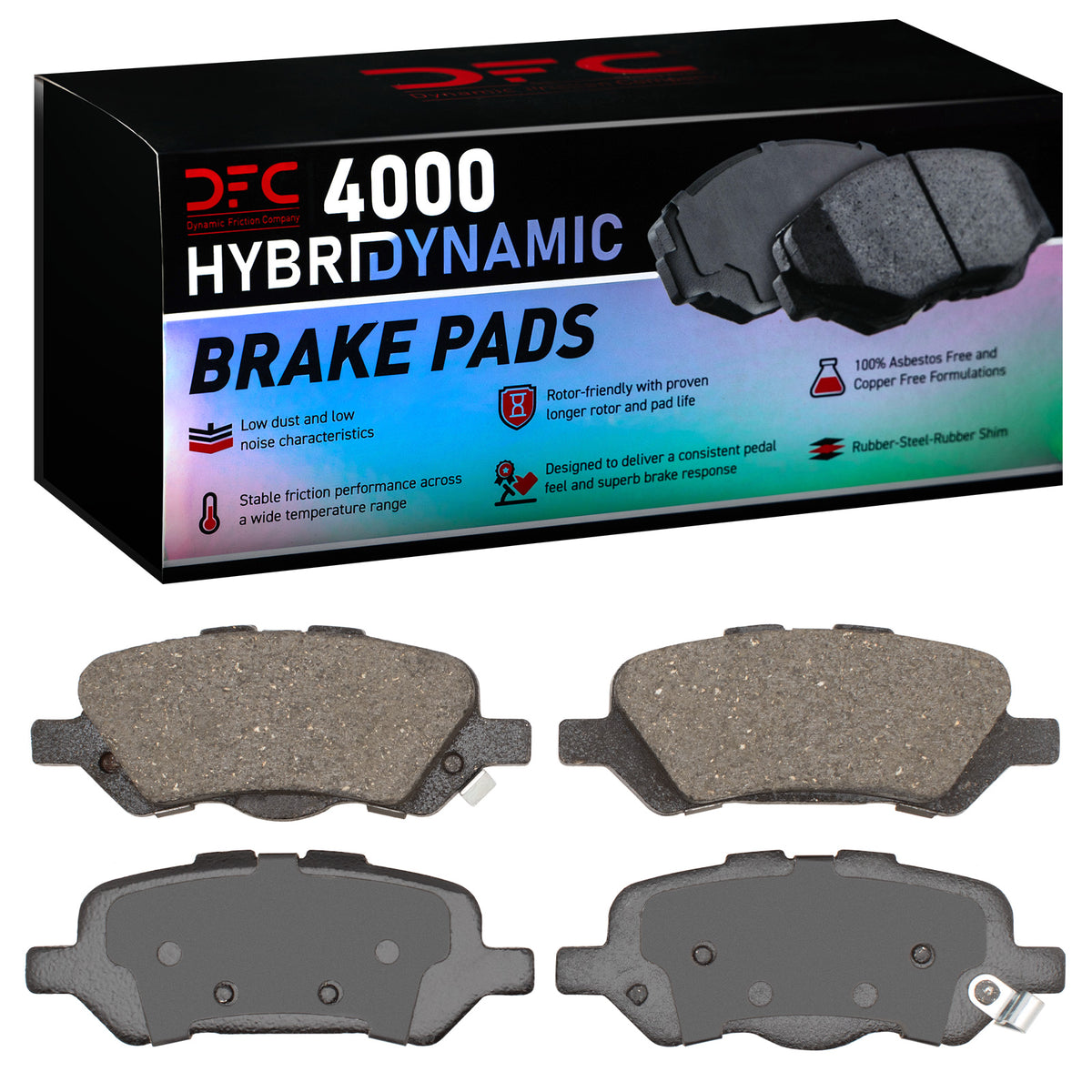 4000-1402-00 DFC 4000 HybriDynamic Brake Pads