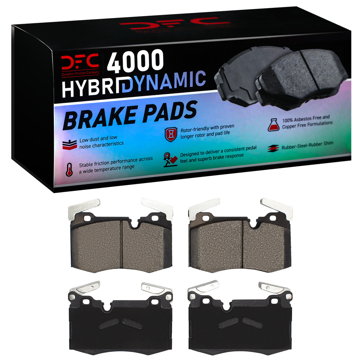 4000-1403-00 DFC 4000 HybriDynamic Brake Pads