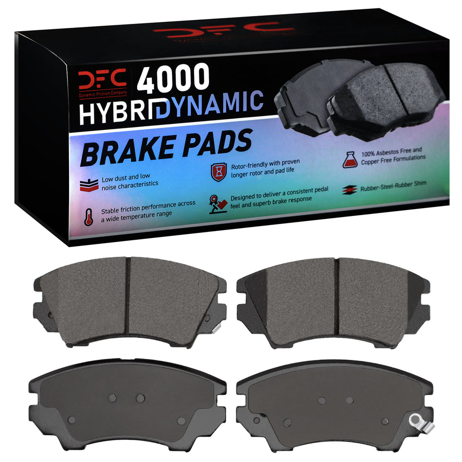 4000-1404-00 DFC 4000 HybriDynamic Brake Pads
