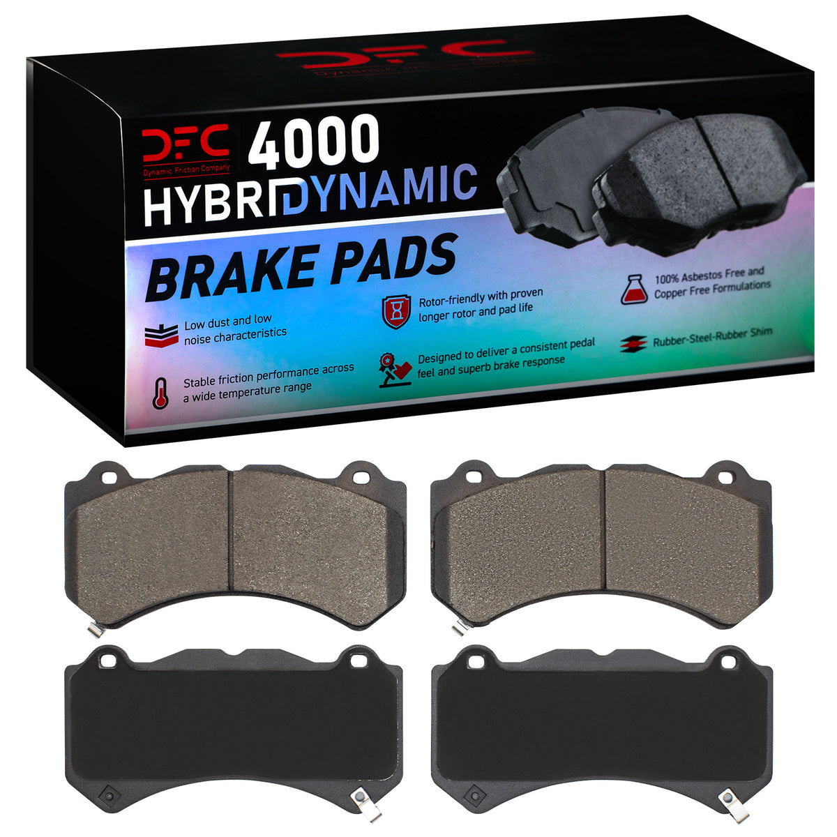 4000-1405-00 DFC 4000 HybriDynamic Brake Pads