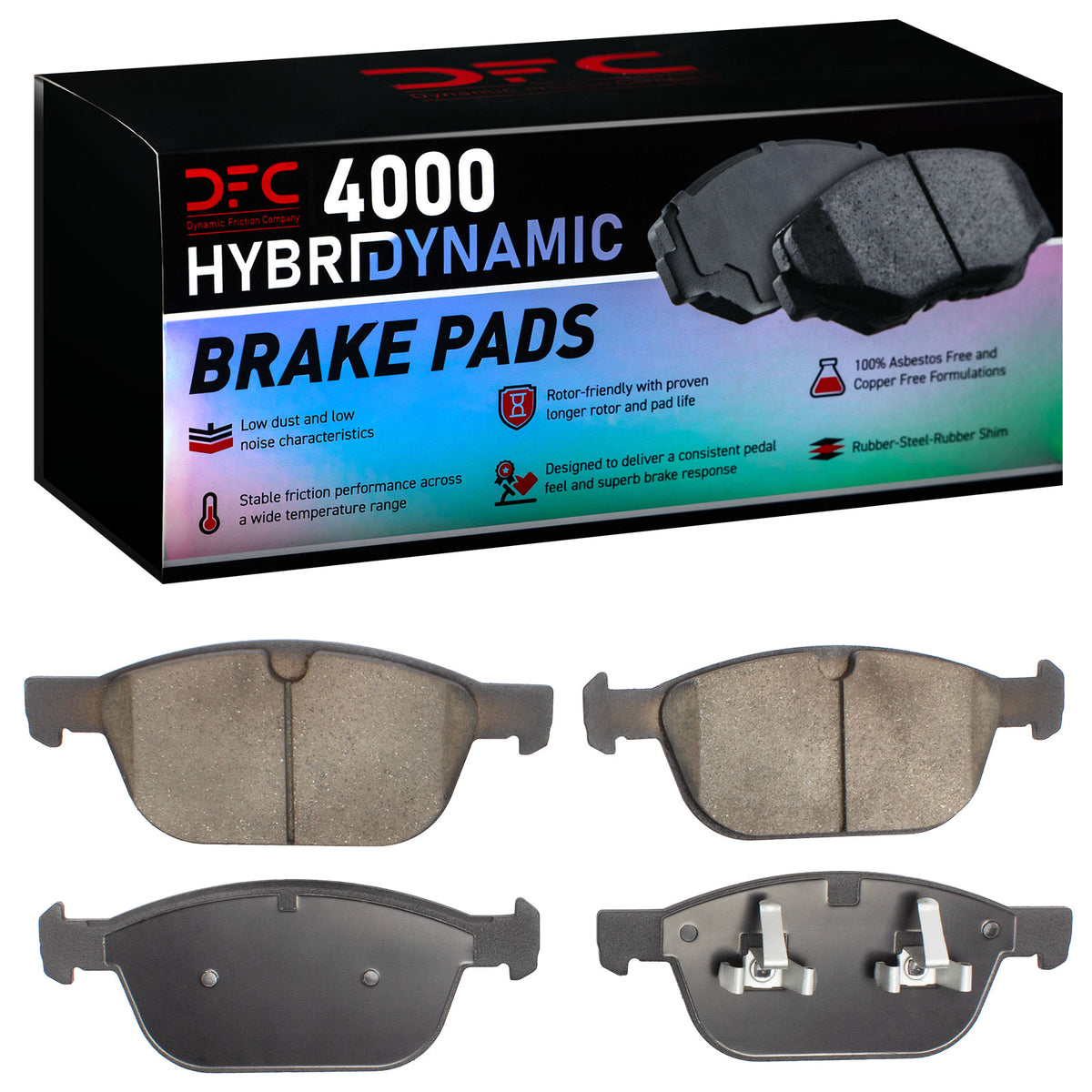 4000-1412-00 DFC 4000 HybriDynamic Brake Pads