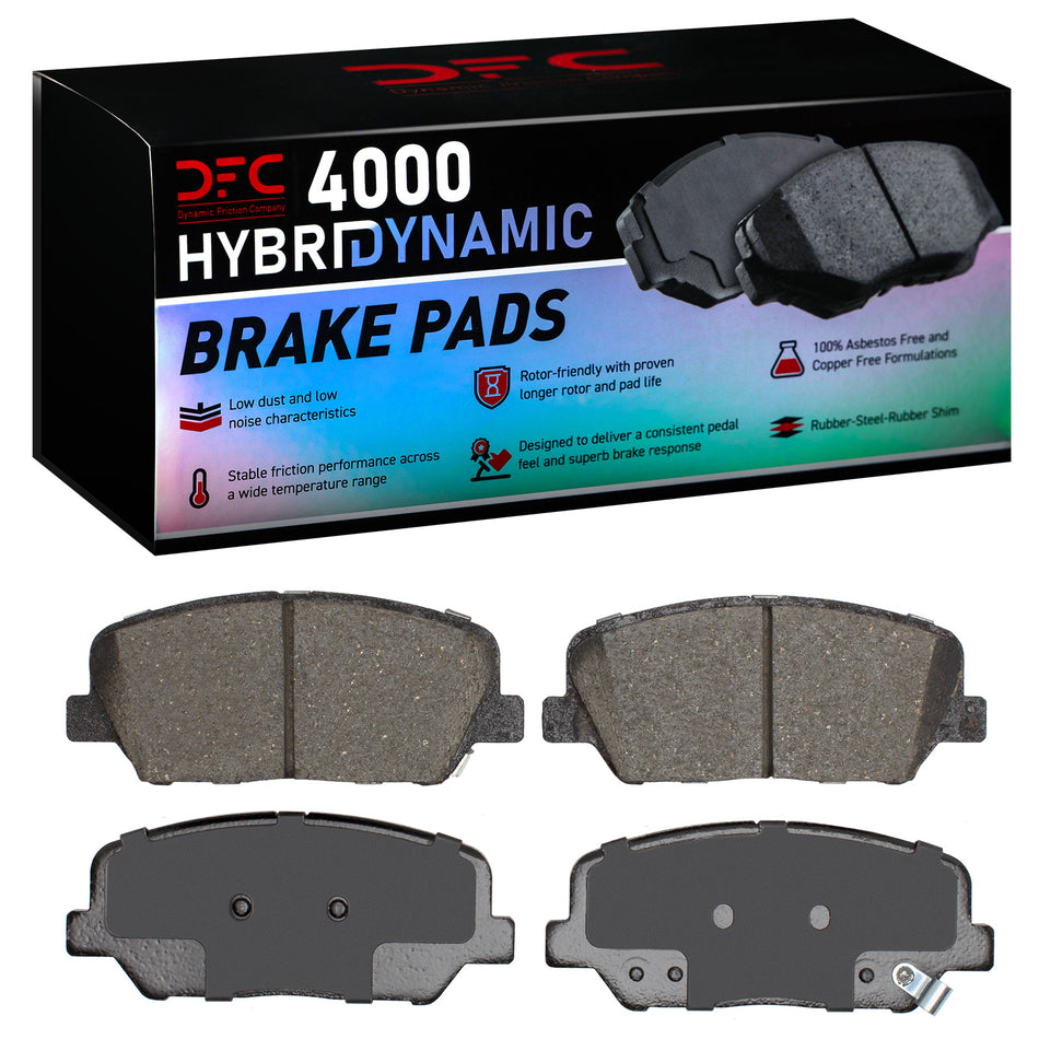 4000-1413-00 DFC 4000 HybriDynamic Brake Pads