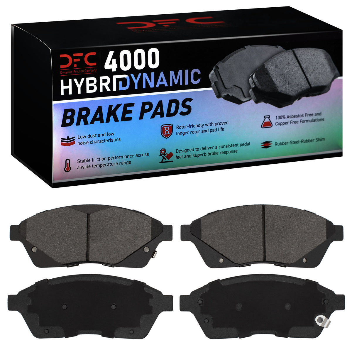 4000-1422-00 DFC 4000 HybriDynamic Brake Pads