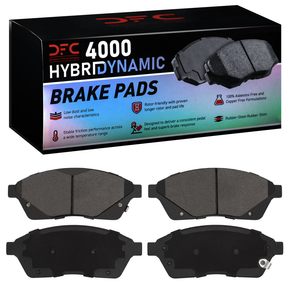 4000-1422-00 DFC 4000 HybriDynamic Brake Pads