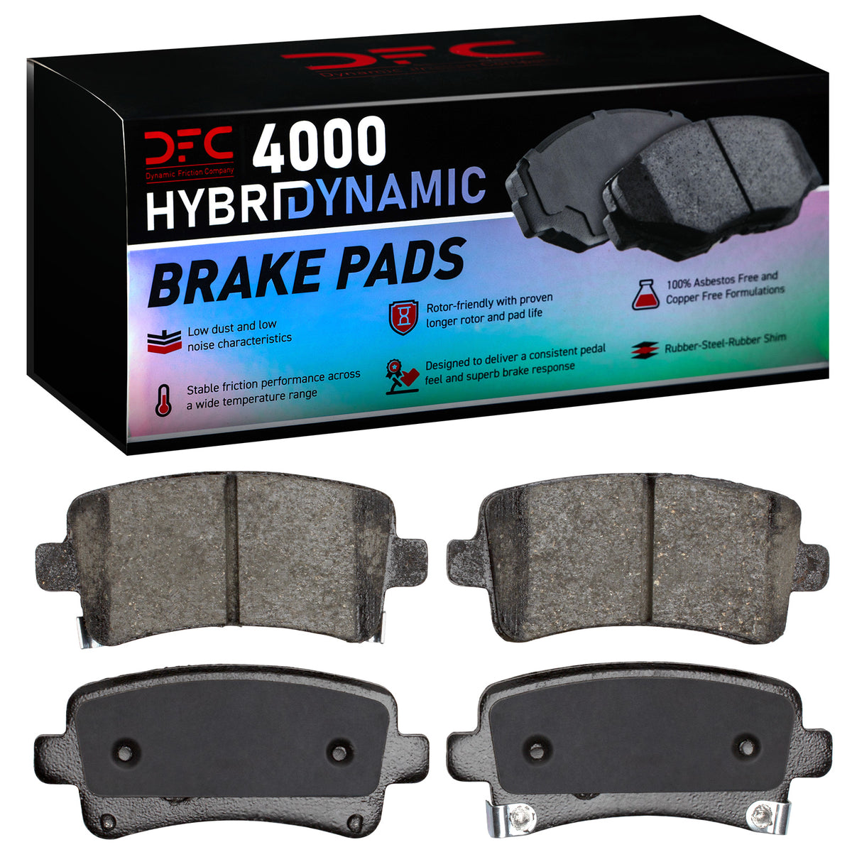 4000-1430-00 DFC 4000 HybriDynamic Brake Pads