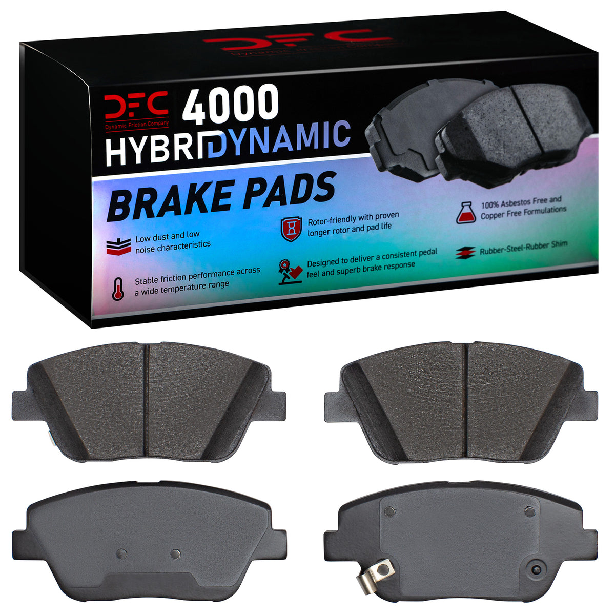 4000-1444-00 DFC 4000 HybriDynamic Brake Pads