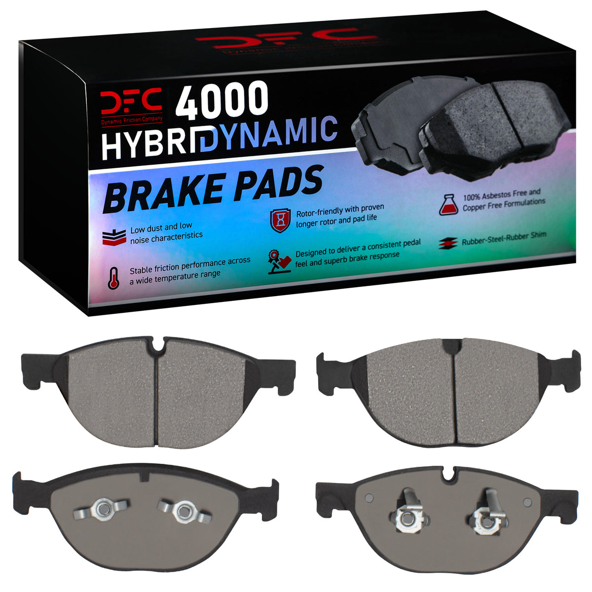 4000-1448-00 DFC 4000 HybriDynamic Brake Pads