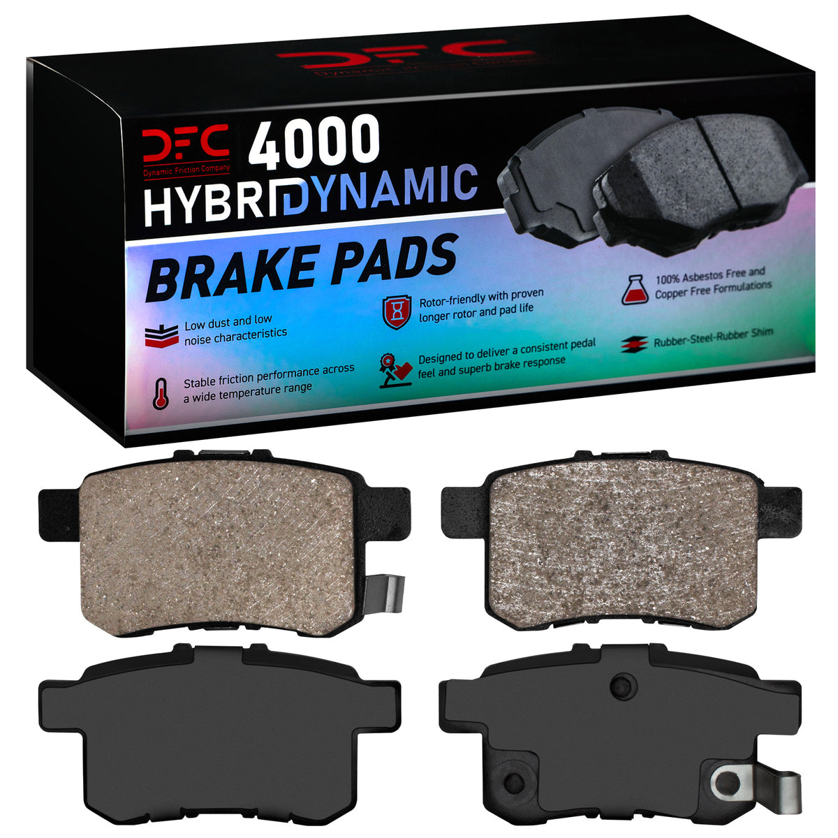 4000-1451-00 DFC 4000 HybriDynamic Brake Pads