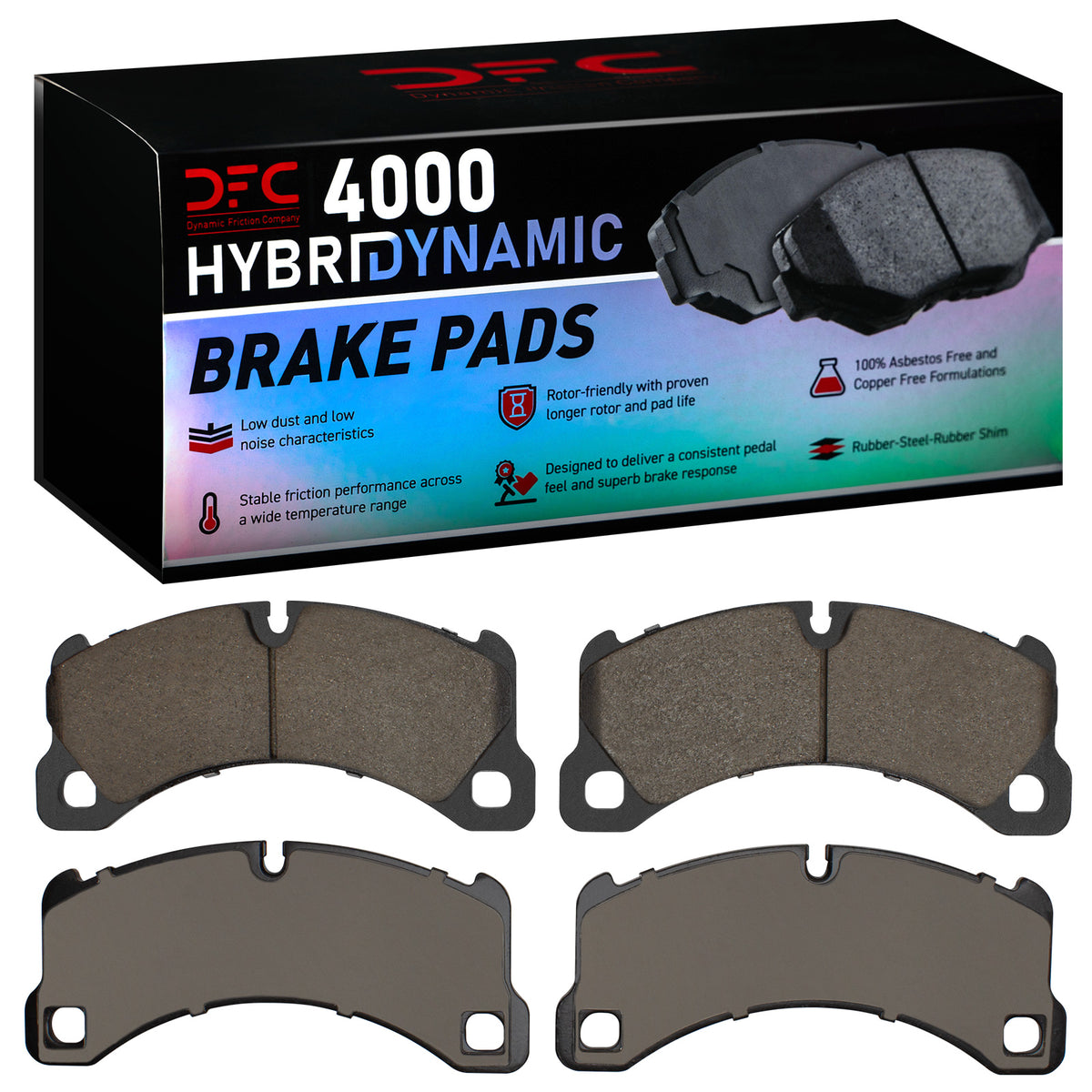 4000-1452-00 DFC 4000 HybriDynamic Brake Pads
