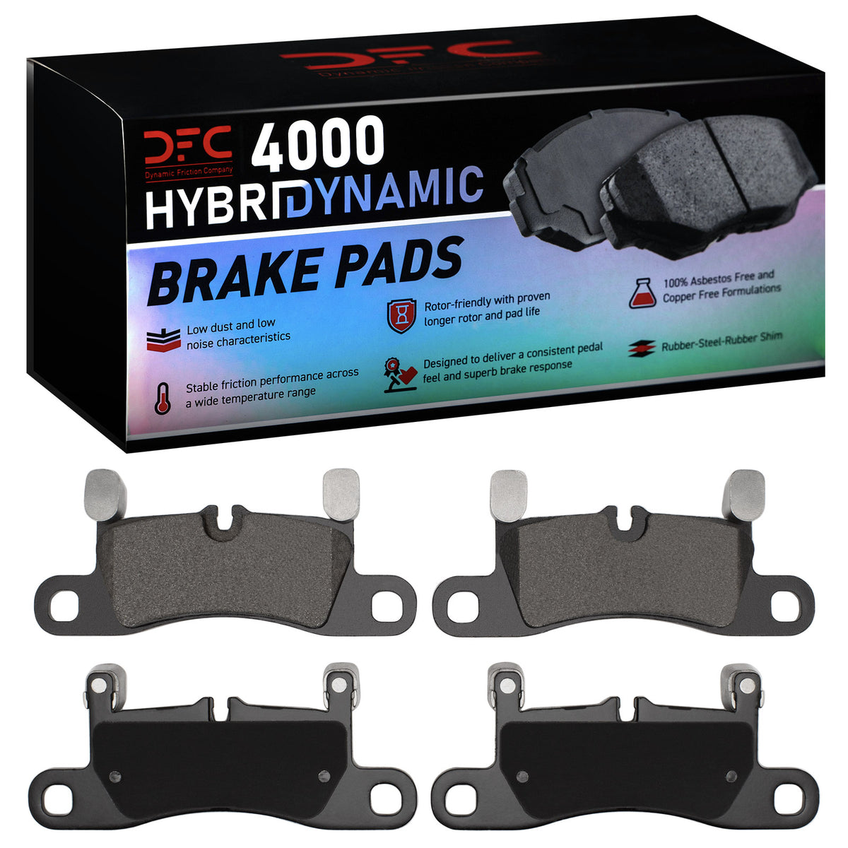 4000-1453-00 DFC 4000 HybriDynamic Brake Pads