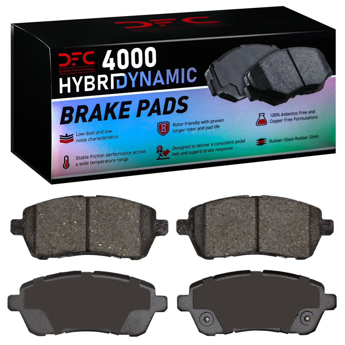 4000-1454-00 DFC 4000 HybriDynamic Brake Pads