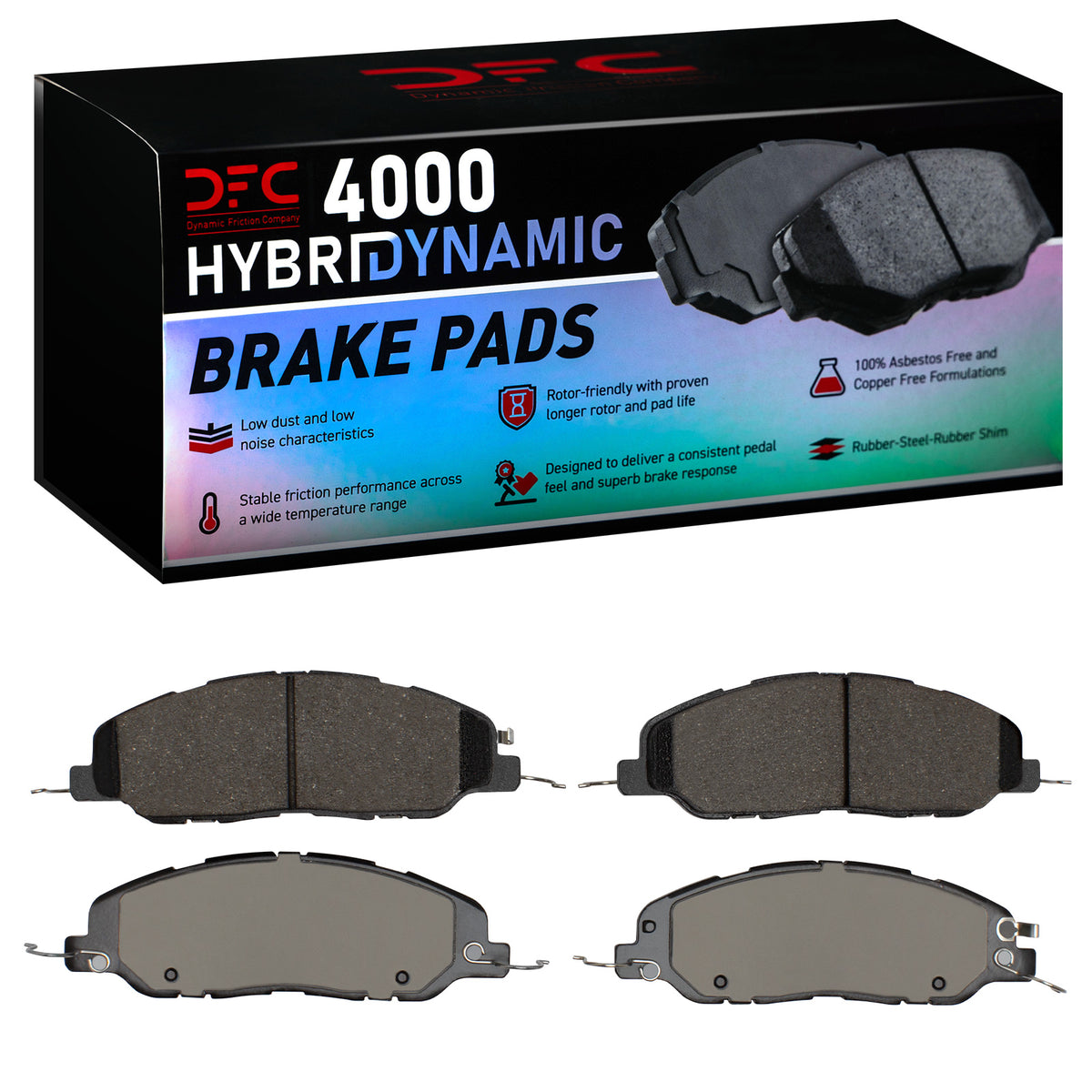 4000-1463-00 DFC 4000 HybriDynamic Brake Pads