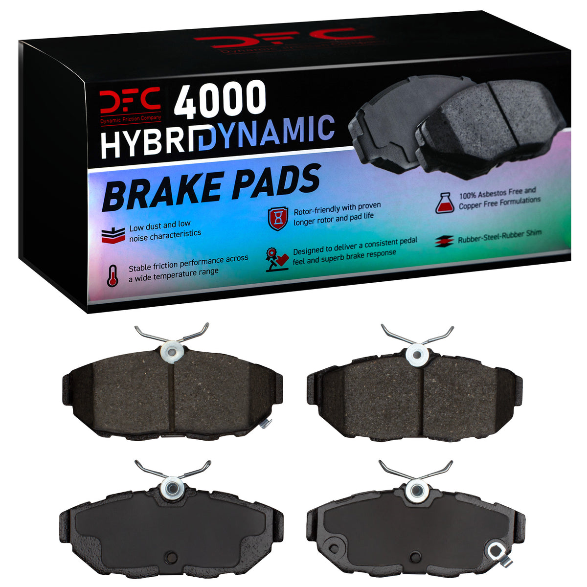 4000-1465-00 DFC 4000 HybriDynamic Brake Pads
