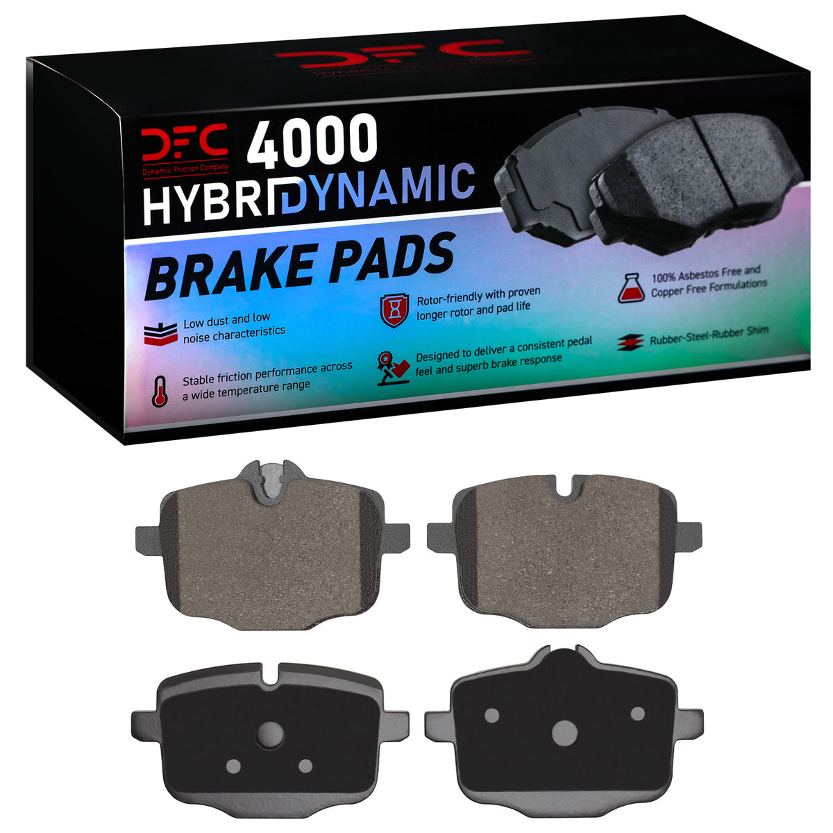4000-1469-00 DFC 4000 HybriDynamic Brake Pads
