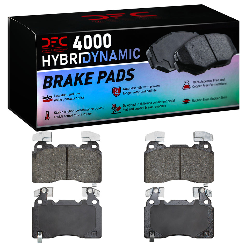 4000-1474-10 DFC 4000 HybriDynamic Brake Pads
