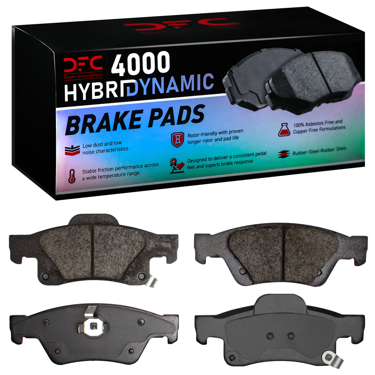 4000-1498-00 DFC 4000 HybriDynamic Brake Pads