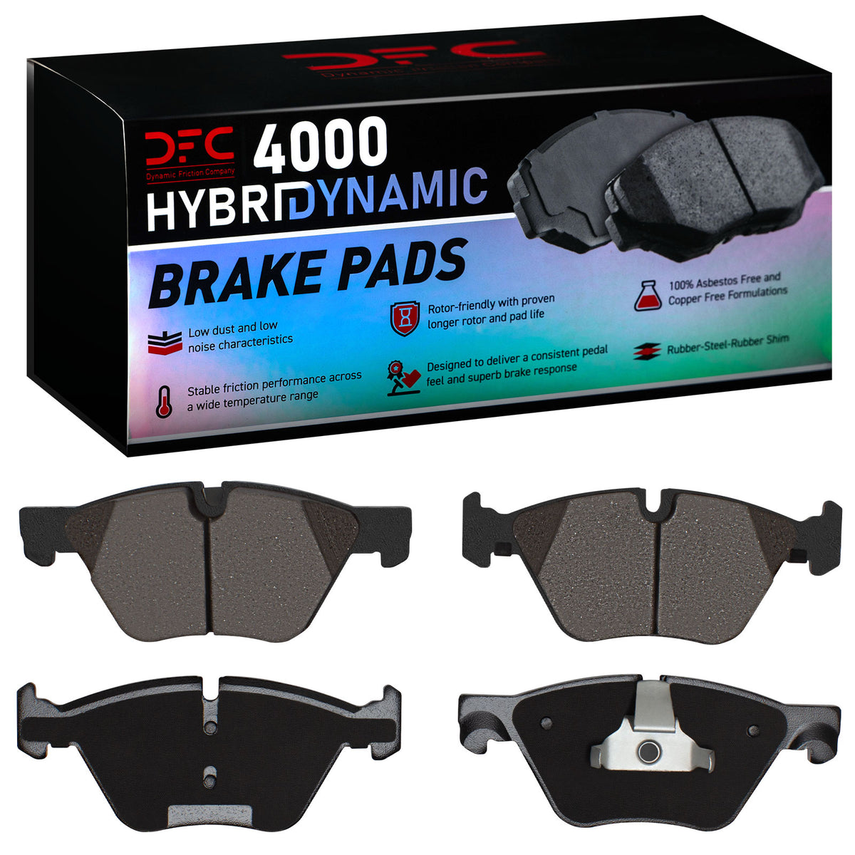 4000-1504-00 DFC 4000 HybriDynamic Brake Pads