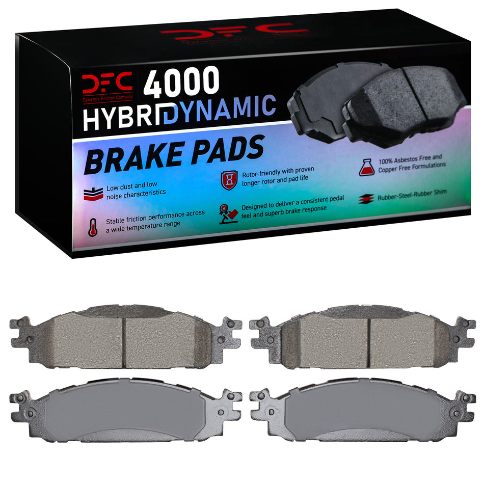 4000-1508-00 DFC 4000 HybriDynamic Brake Pads