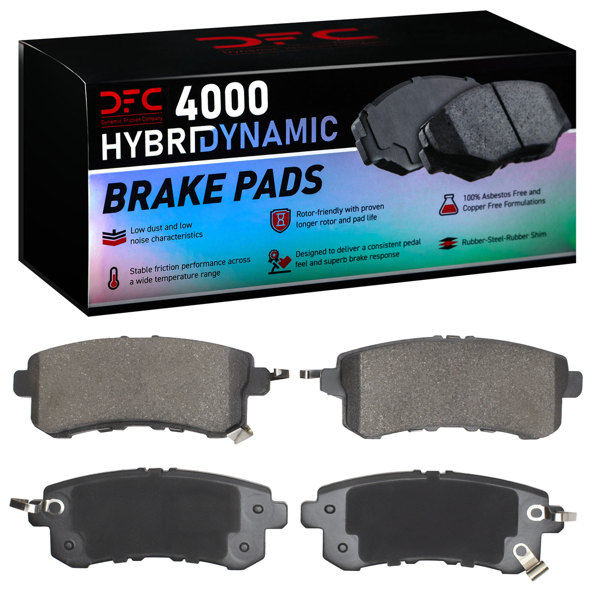 4000-1510-00 DFC 4000 HybriDynamic Brake Pads