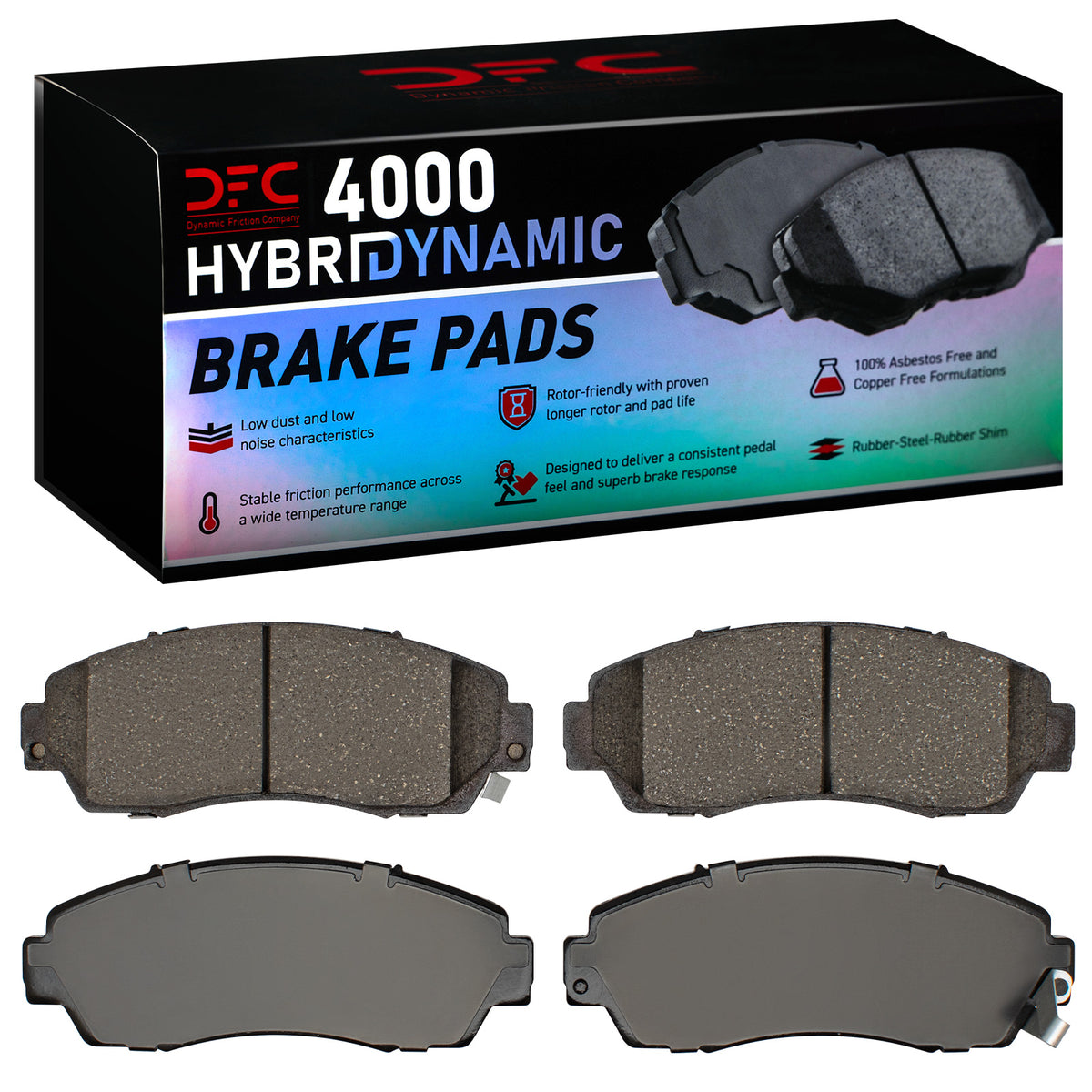 4000-1521-00 DFC 4000 HybriDynamic Brake Pads