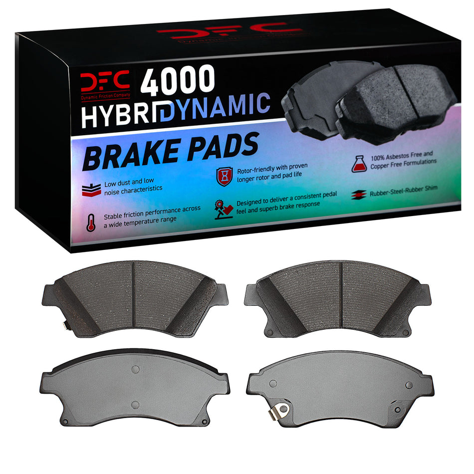 4000-1522-00 DFC 4000 HybriDynamic Brake Pads