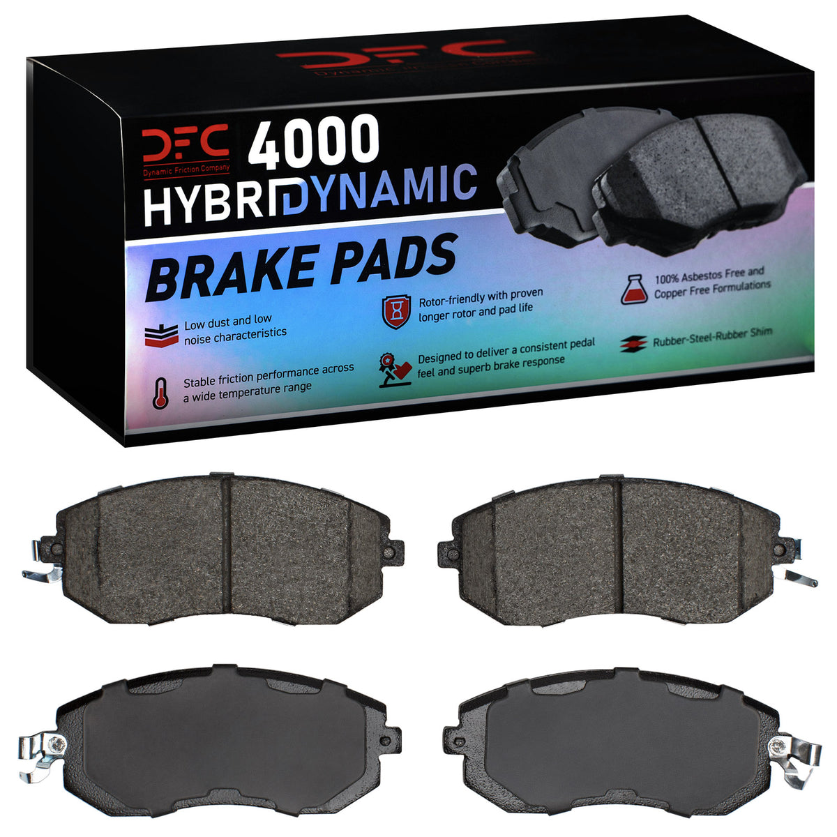 4000-1539-00 DFC 4000 HybriDynamic Brake Pads