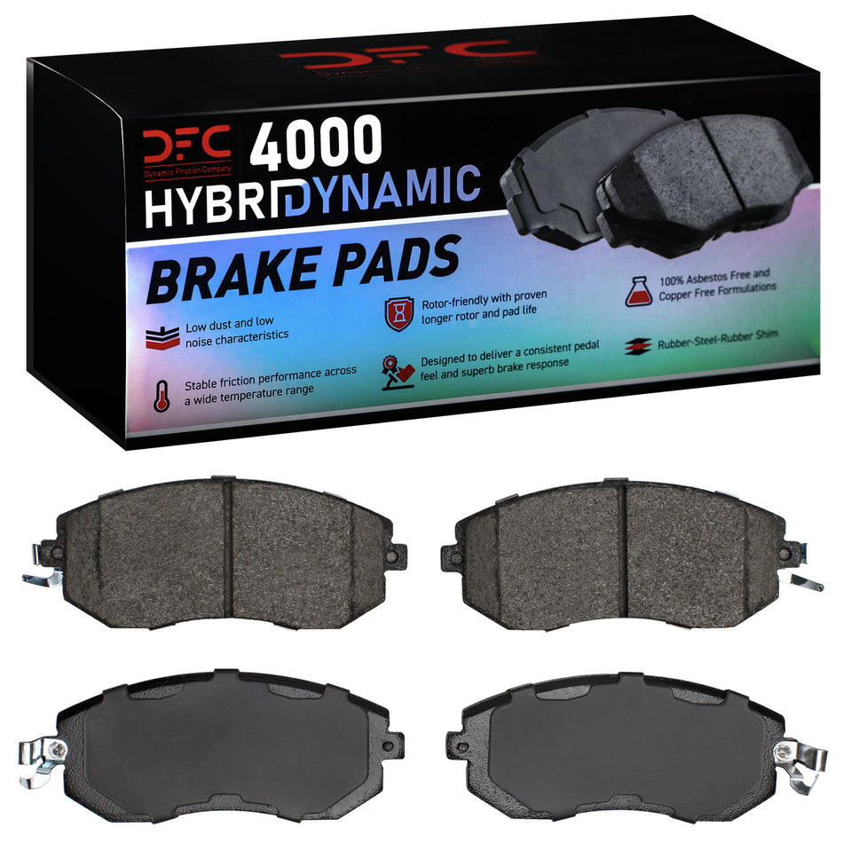 4000-1539-00 DFC 4000 HybriDynamic Brake Pads