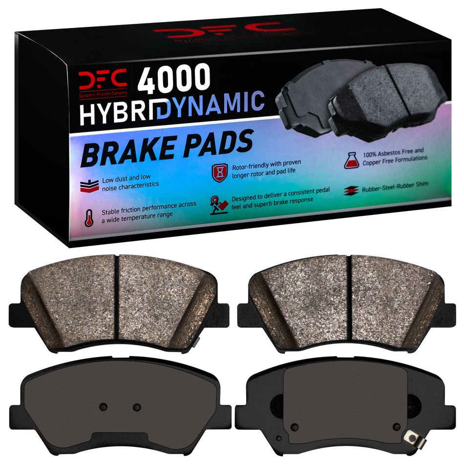 4000-1543-00 DFC 4000 HybriDynamic Brake Pads